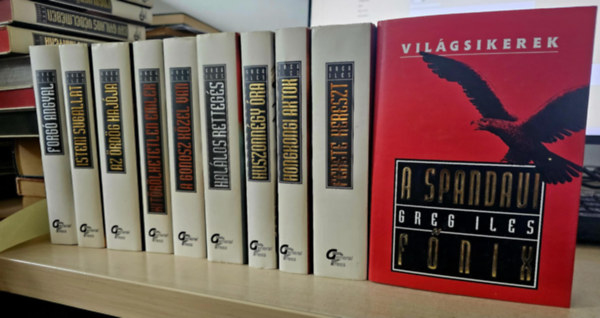 Greg Iles, Vilgsikerek sorozat - 10db Greg Iles krimi, KNYVMENT AJNLAT: Hallos rettegs, Huszonngy ra, Hongkongi aktok, Fekete kereszt, A spandaui fnix, Forg angyal, Isteni sugallat, Az rdg hajja, Kitrlhetetlen emlk, A gonosz kzel van