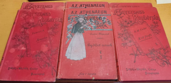 Andr Theuriet, B. M. Croker - 3 romantikus regny, 6 ktetben: Angela I-II.; Gytrt szvek I-II.; Kt frfi I-II.
