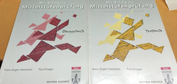 Hans-Jrgen Hantschel, Paul Krieger - Mit Erfolg zur Mittelstufenprfung - Deutsch als Fremdsprache - bungsbuch + Testbuch (2 ktet)