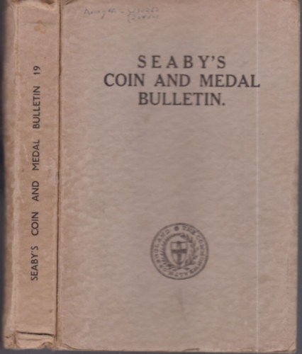Seaby's Coin and Medal Bulletin
