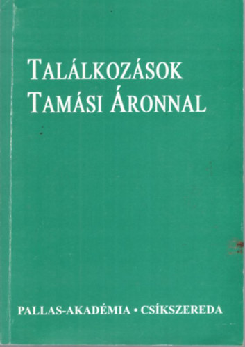 Bn Pter (szerk.) - Tallkozsok Tamsi ronnal