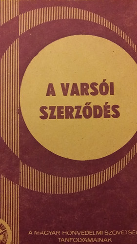 A vars�i szerz�d�s