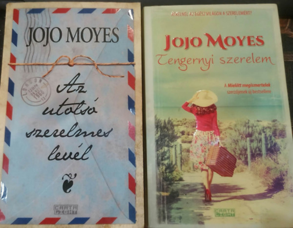 Jojo Moyes - 2 db Jojo Moyes: Az utolsó szerelmes levél + Tengernyi szerelem