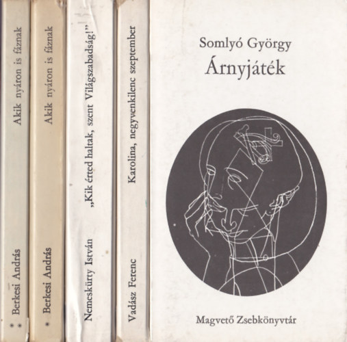 Magvető Zsebtár könyvcsomag 5 db