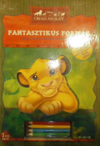 Oroszl�nkir�ly fantasztikus form�k - Foglalkoztat�k�nyv