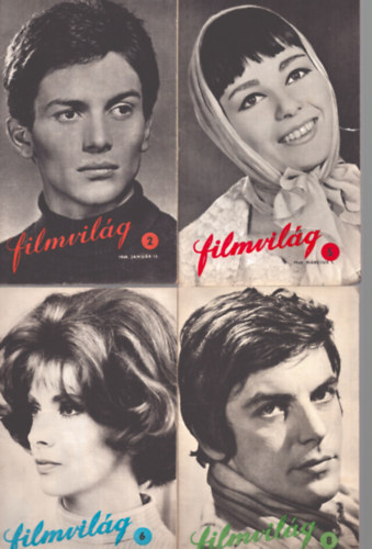 Sala Sándor (fel. szerk.) - Filmvilág 1968-1969. szórványszámok (13 szám együtt)