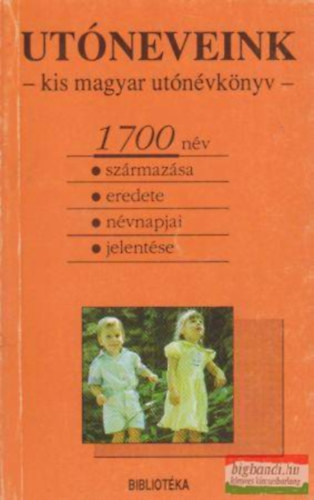 Laik gnes (szerk.) - Utneveink - Kis magyar utnvknyv