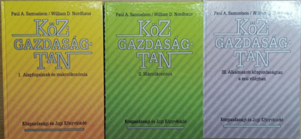 Samuelson, P.-Nordhaus, W. - K�zgazdas�gtan I-III.