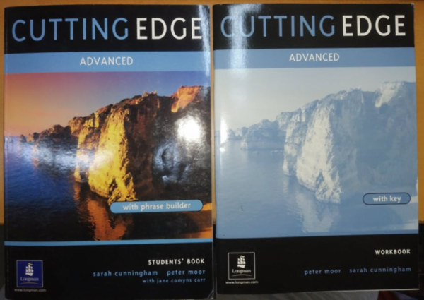 Sarah Cunningham, Peter Moor, Jane Comyns Carr - Cutting Edge Advanced: Student's Book: with phrase builder + Workbook: with key (2 k�tet, 1 f�zet)