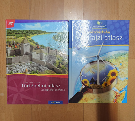2 atlasz középiskolásoknak: Középiskolai földrajz atlasz, Történelmi atlasz középiskolásoknak