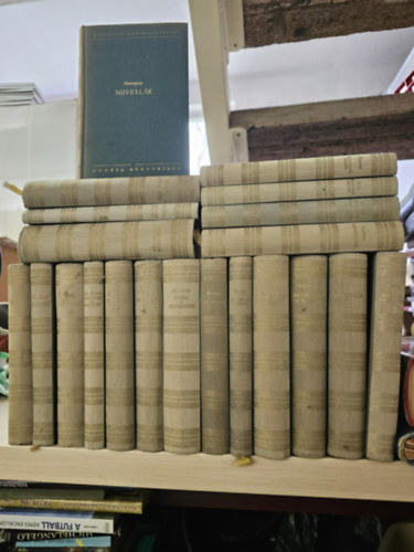 KÖNYVMENTŐ AJÁNLAT, Emil Zola, Gustave Flaubert, Dante Alighieri, Jane Austen, Henry Fielding, H. C. Andersen, Prosper Merimée, Giovanni Verga, E. T. A. Hoffmann, Lu Hszin, Henrik Pontoppidan, Bur - 20 db a Világirodalom klasszikusai sorozatból: Germinal+ Isteni színjáték+ Büszkeség és balitélet+ Tom Jones I-II+ Mesék és történetek+ Elbeszélések+ Don Gesualdo mester+ Csehov elbeszélések+ Brambilla hercegnő+ Kalevala+