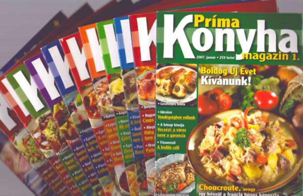 Hargitai Gyrgy (fszerk.) - Prma Konyha magazin 2007. teljes vfolyam