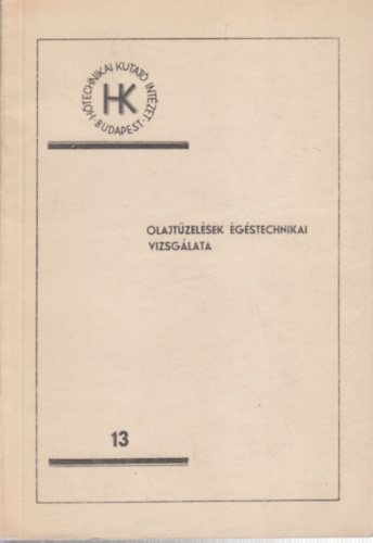 Dér Á. Bálint - Olajtüzelések égéstechnikai vizsgálata