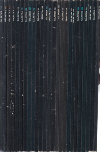 Kuczka P�ter (f�szerkeszt�) - 25 db. Galaktika magazin (150-174.)