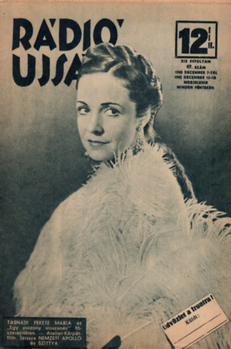 Laszgellner Ernő - Rádió Ujság XIX. évfolyam 49. sz. 1942 december 4.