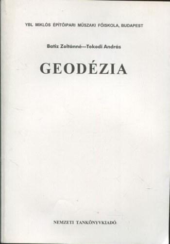 Tokodi Andrs; Batiz Zoltnn - Geodzia (Kzirat)