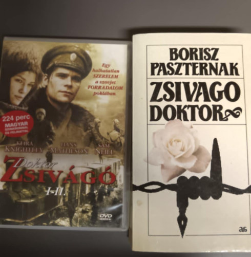 Borisz Paszternak - Doktor Zsivago + Doktor Zsivágó I-II. - DVD