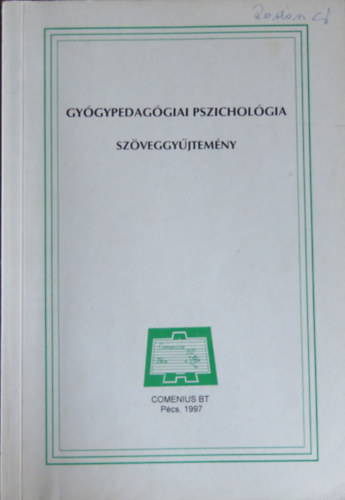 Lassan Éva (szerk.) - Gyógypedagógiai pszichológia (szöveggyűjtemény)