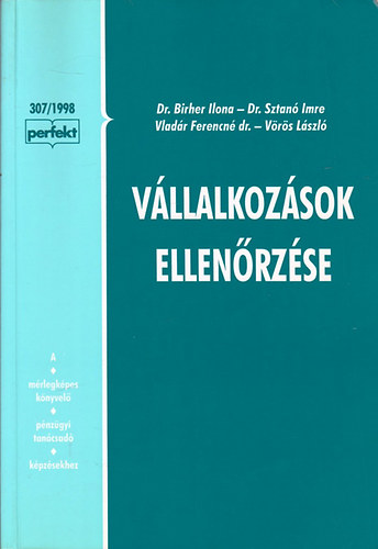 Dr. Birher Ilona; Dr. Sztan I. - Vllalkozsok ellenrzse