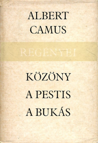 Albert Camus - A kzny-A pestis-A buks