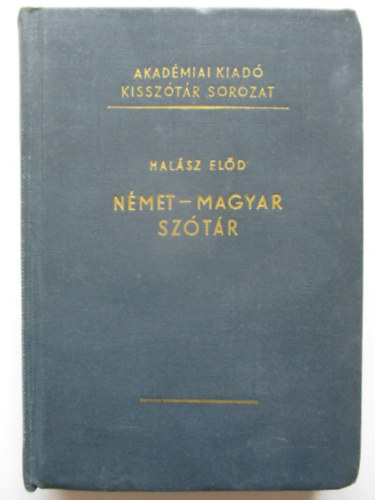 Halsz Eld - Nmet-magyar sztr