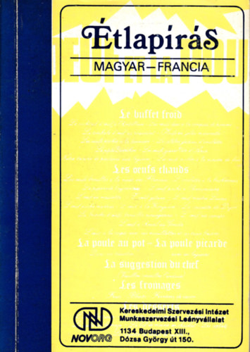 Benics Lszl - tlaprs magyar-francia