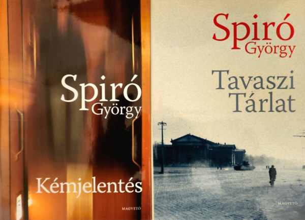 Spiró György - 2 db Spiró György regény - Kémjelentés + Tavaszi Tárlat