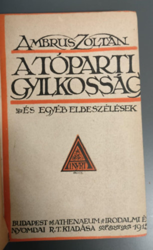 Ambrus Zoltán - A tóparti gyilkosság _ és egyéb elbeszélések