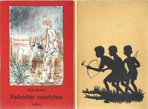 2 db k�nyv, D�r Endre: Vadember vesz�lyben, Arsen Diklic: Tanya a Kisr�ten