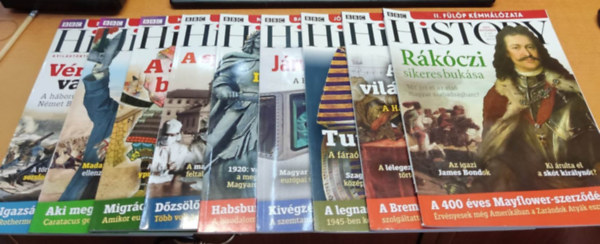 BBC - 9 db History magazin, szrvnyszm