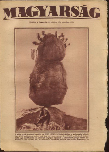 Magyars�g - Mell�klet a Magyars�g 1937 okt�ber 3-iki sz�m�hoz (109.)