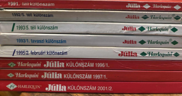 8 db Júlia romantikus magazin különszám