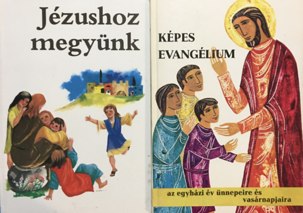K. Kammelberger, Dr. Hamvas Endre - K�pes Evang�lium - Az egyh�zi �v �nnepeire �s vas�rnapjaira + J�zushoz megy�nk  - Kis katekizmus els��ldoz�si el�k�sz�t�vel (2 k�tet)