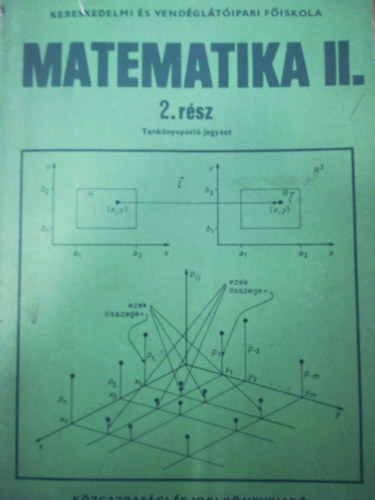Matematika II. 2. rsz - Tanknyvptl jegyzet s feladatgyjtemny