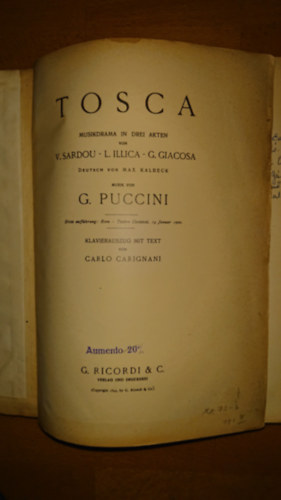 Giacomo Puccini - Tosca - Erster Akt