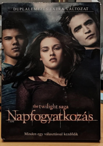 David Slade, Kristen Stewart, Robert Pattinson - Napfogyatkozs (Duplalemezes, Extra vltozat)(2 DVD, tok, + papr tok)
