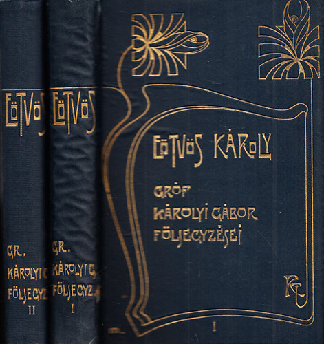 Etvs Kroly - Grf Krolyi Gbor fljegyzsei I-II.