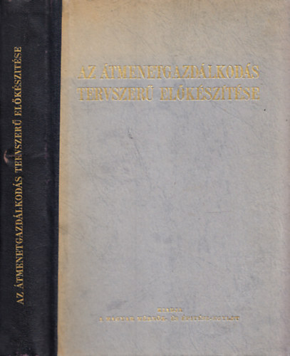 Beliczay Andrs (szerk.) - Az tmenetgazdlkods tervszer elksztse