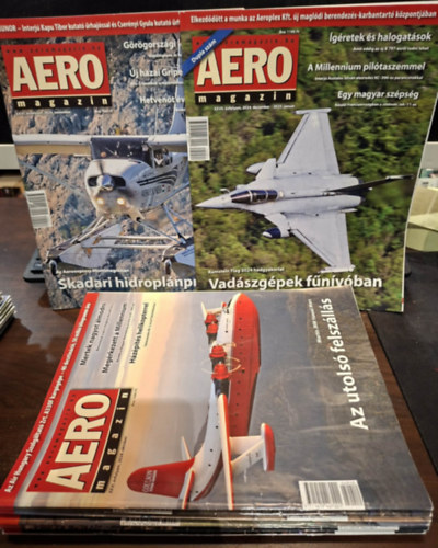 Sajtos Zoltán (főszerk.) - Aero magazin XXV. évfolyam 2024. április - 2025. január (9 db), lapszámonként