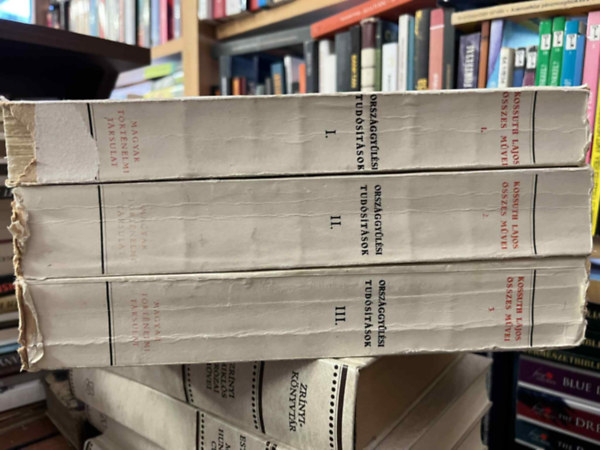 Kossuth Lajos - Országgyűlési tudósítások I- III. (Kossuth Lajos Összes Munkái 1-3.)