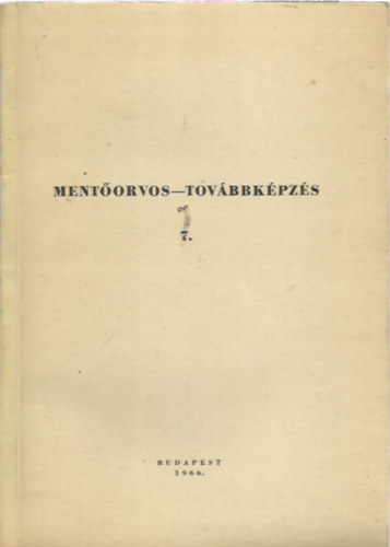 Ment�orvos-tov�bbk�pz�s 7.