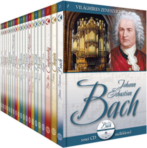 Világhíres zeneszerzők 1-20. kötet