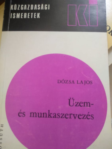 Dr. Dózsa Lajos (szerk) - Üzem- és munkaszervezés