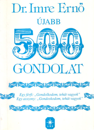 Dr. Imre Ern - jabb 500 gondolat