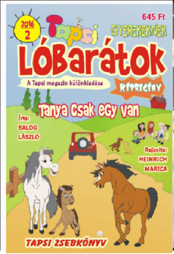 Balog Lszl Heinrich Marica - Lbartok 2016/2 - Tanya csak egy van - A tapsi magazin klnkiadsa