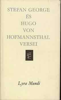 George, S.-Hofmannstahl, H. v. - Stefan George �s Hugo von Hofmannstahl versei