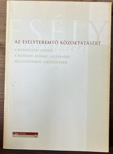 Az es�lyteremt� k�zoktat�s�rt