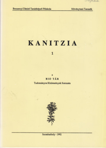 Kovcs J. Attila, Takcs Bla - Kanitzia 1.