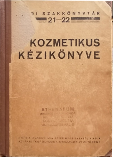 Pongrcz rpd - A kozmetikus kziknyve