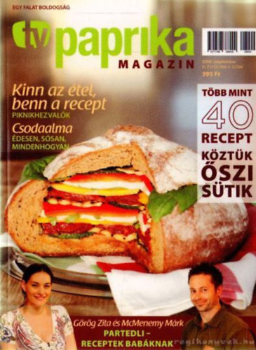Zsigmond Gbor (szerk.) - TV Paprika magazin - 2008. szeptember